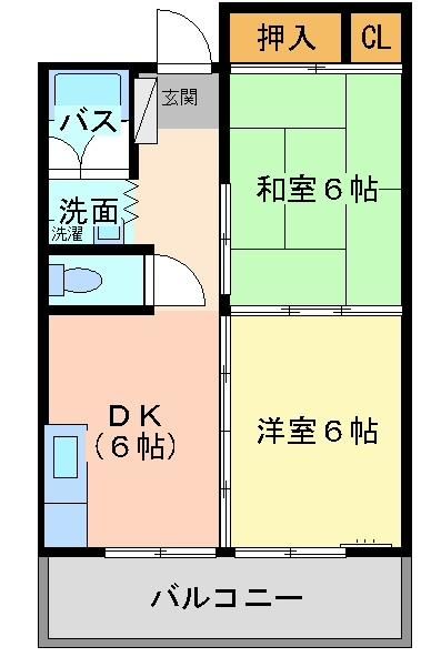 【間取り図】反転タイプ