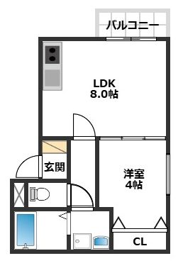 【間取り図】現況を優先します。