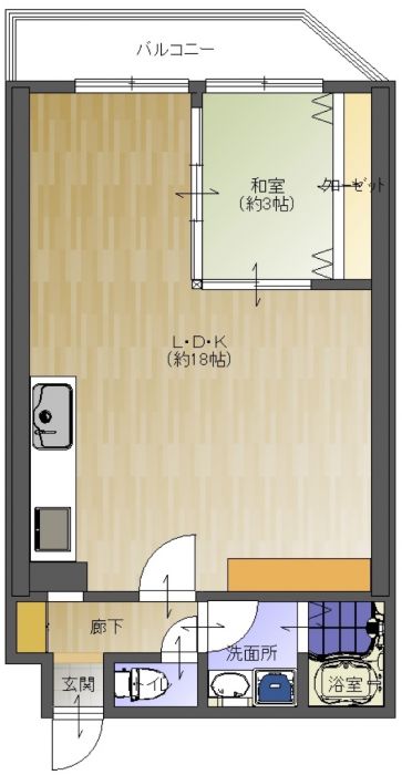 和室は洋室としても使用できます。