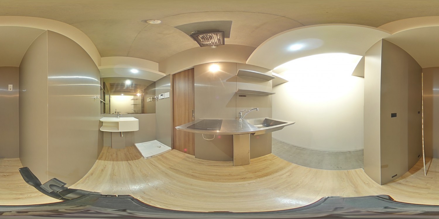 キッチン　洗濯機　洗面台