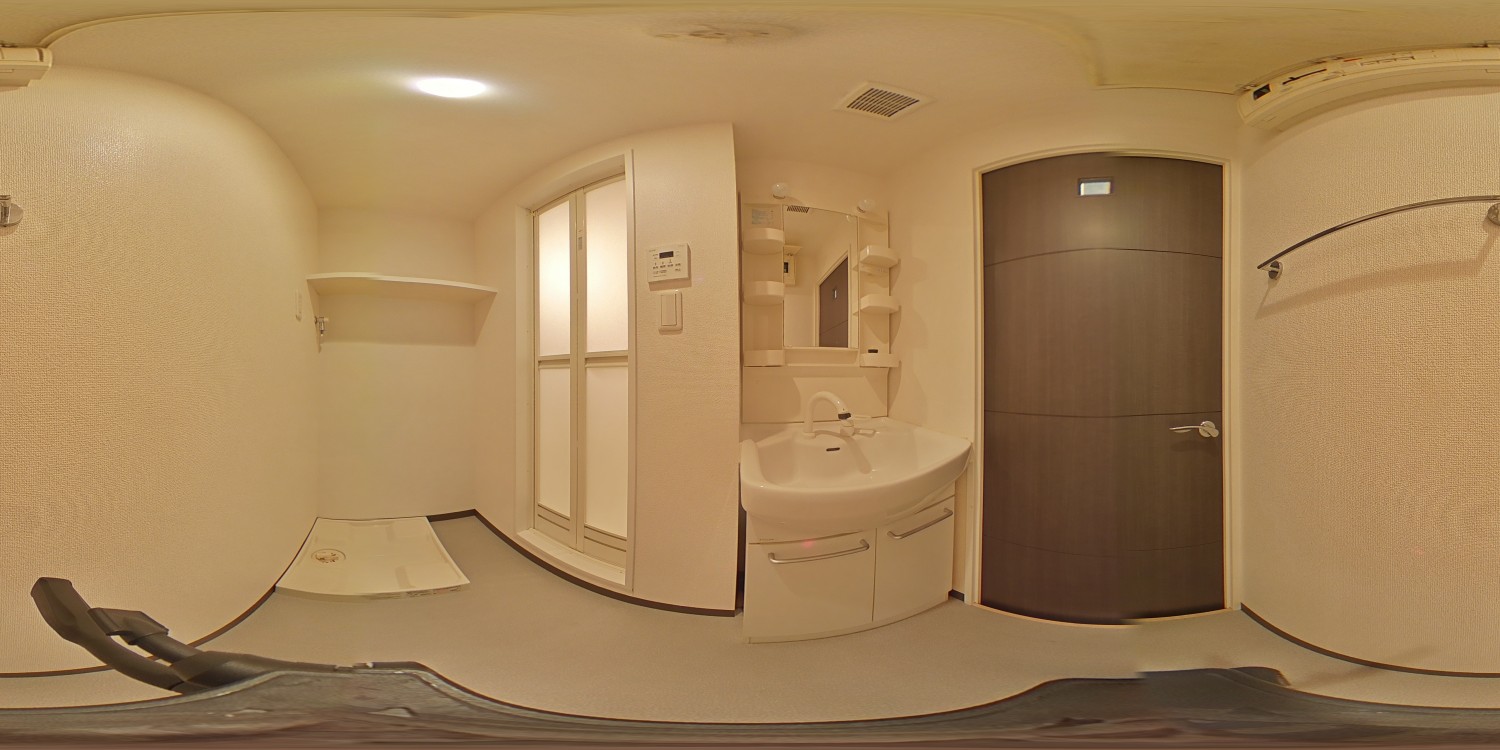 洗面台　洗濯機