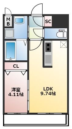 【間取り図】現況優先