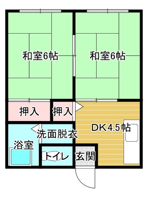 【間取り図】落着いた雰囲気を感じる間取りです。