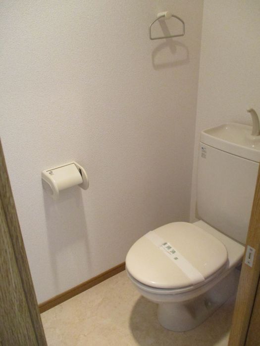 清潔なトイレです