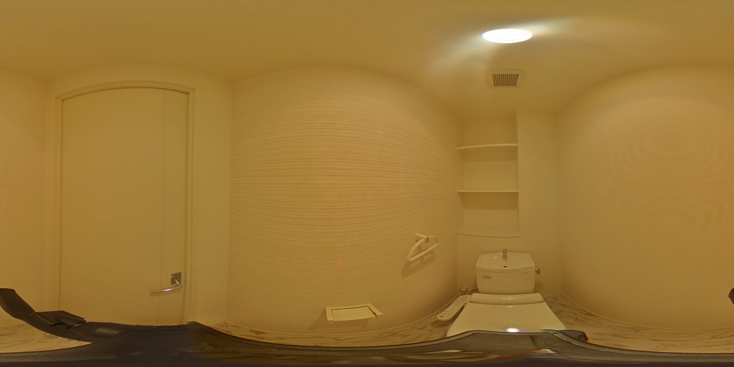 ※102号室のパノラマ写真です