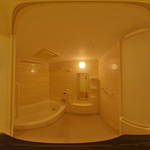 ※102号室のパノラマ写真です