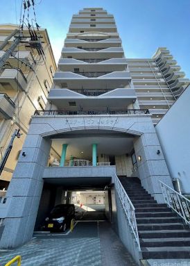 【美野島】人気シリーズ分譲マンション☆敷金礼金ゼロ☆バストイレ別☆２口コンロ・室内洗濯機置場あり☆脱衣スペースもある１Ｋです【渡辺通駅　徒歩１８分】