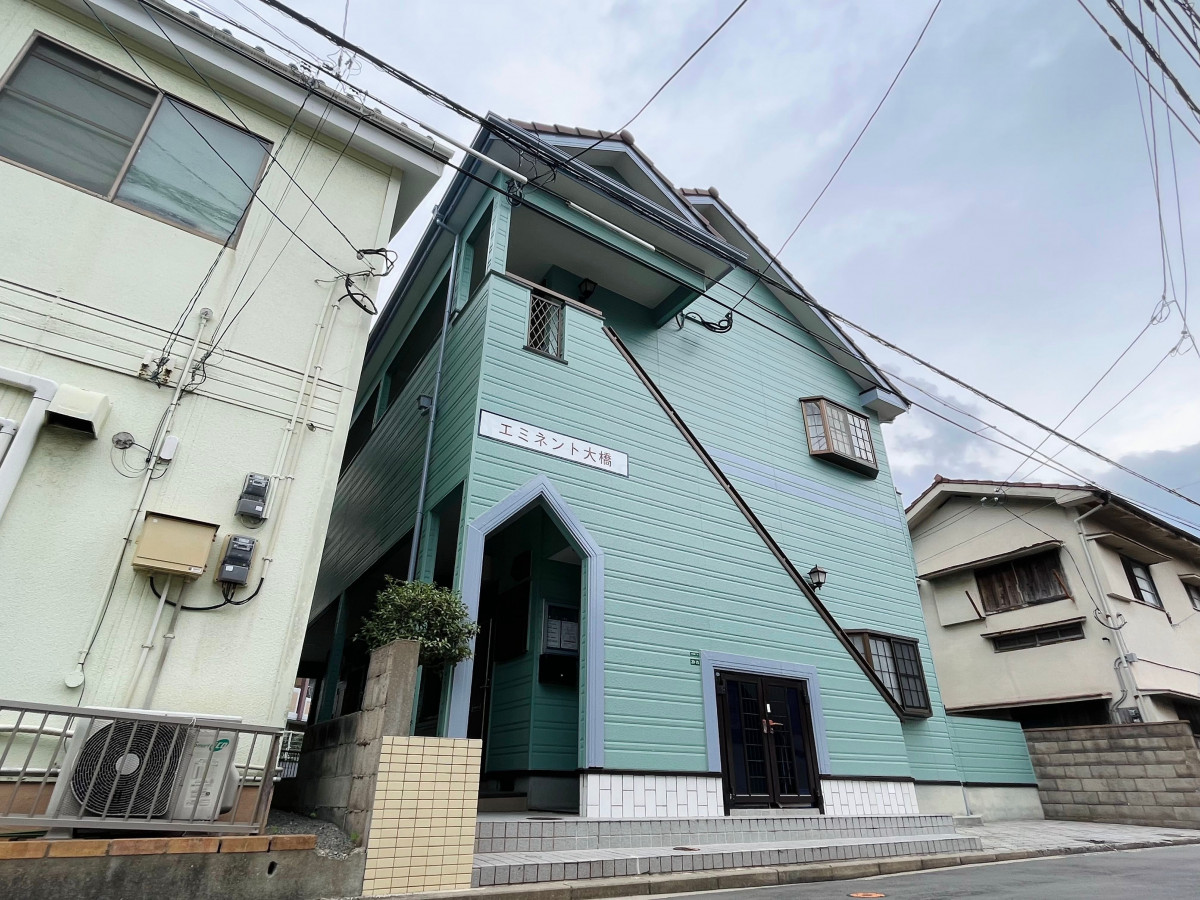 【大橋駅徒歩9分】ロフト付きシンプル１K☆敷金礼金ゼロ・お家賃お手頃3万円代♪南向き・角部屋二面採光☆素敵な出窓あり！インターネット使い放題☆【南区大橋】